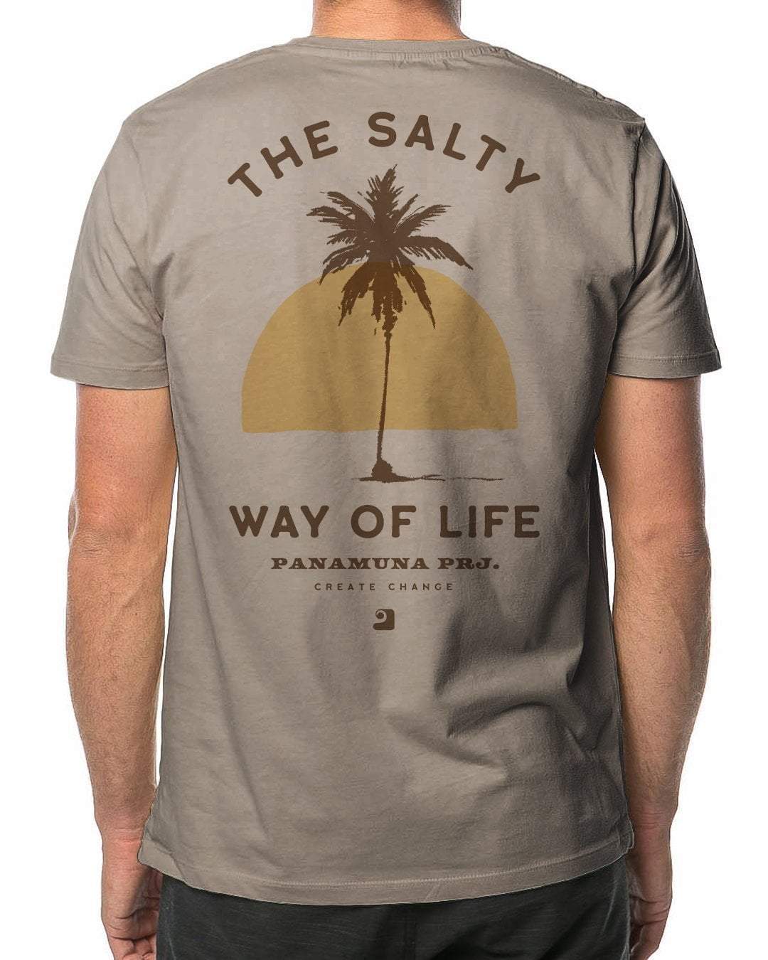 panamunaproject UNISEX T-Shirt SALTY TEE